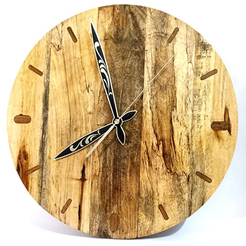 Wooden Round Designer Wooden Wall Clock for modern wall décor